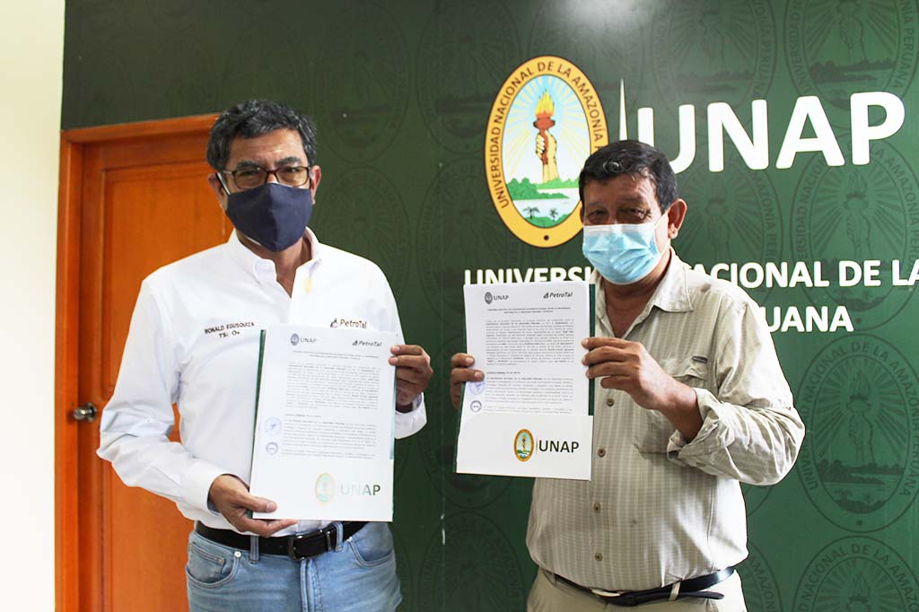 PetroTal y UNAP firman convenio para el financiamiento de tesis de investigación