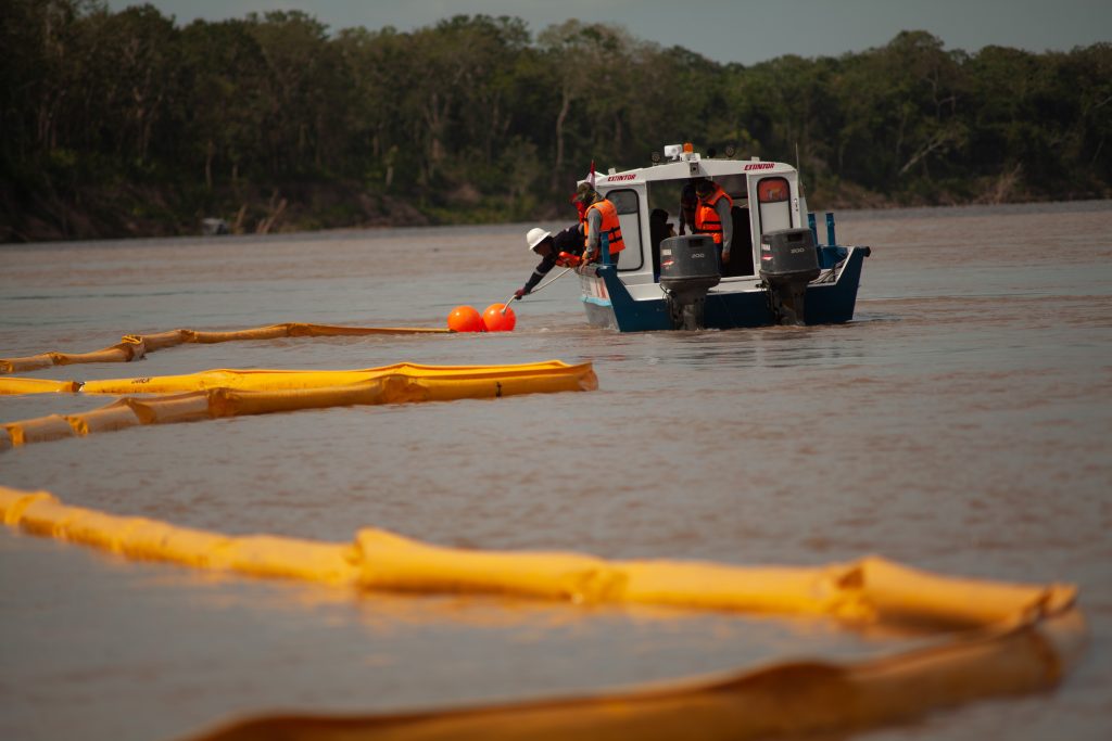 <strong>PetroTal realizó exitoso simulacro </strong><strong>de derrame de petróleo en Loreto &nbsp;</strong>