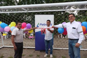 Vecinos de Barrio Alto de Bretaña ahora disfrutan de renovado campo deportivo
