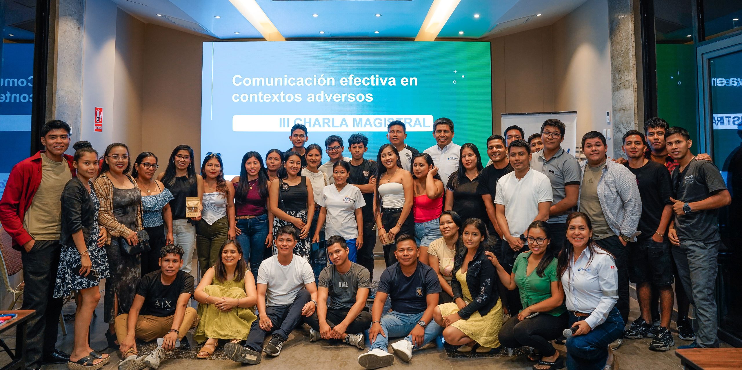 Estudiantes becados por PetroTal refuerzan sus capacidades con ciclo de charlas magistrales